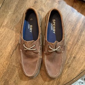 Sperry top slider boat shoe